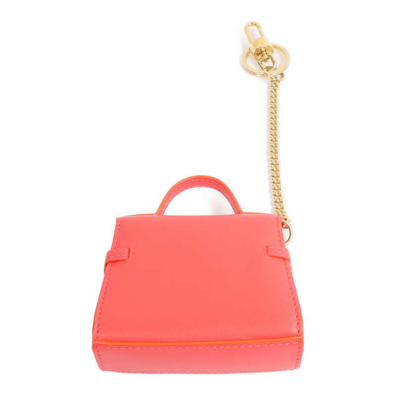 Delvaux 牛皮皮革Tempete Bag Charm掛飾-3