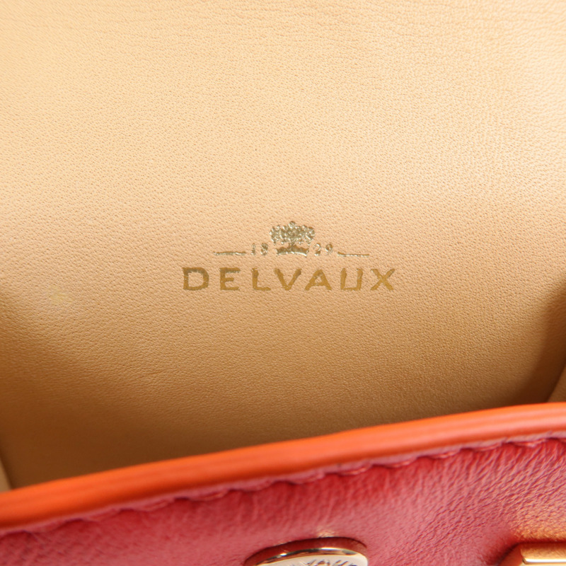 Delvaux 牛皮皮革Tempete Bag Charm掛飾-6