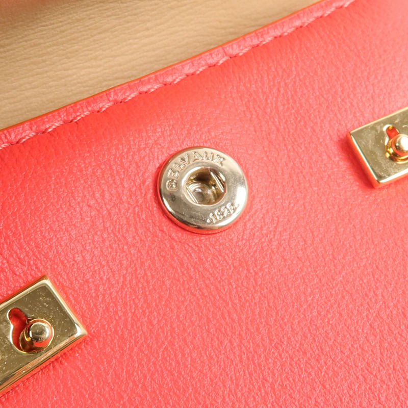 Delvaux 牛皮皮革Tempete Bag Charm掛飾-7