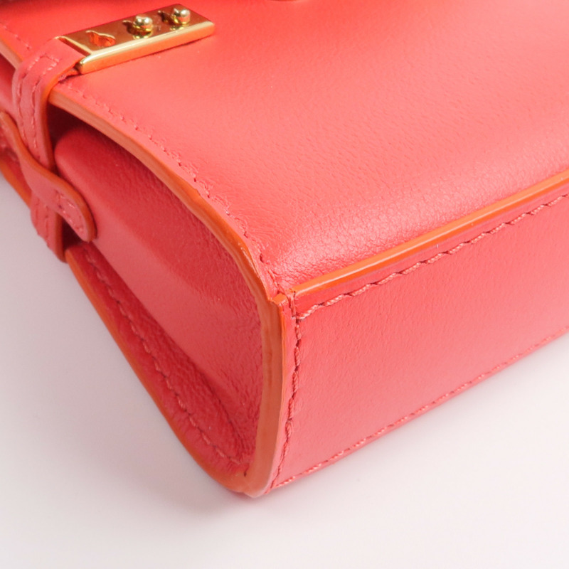 Delvaux 牛皮皮革Tempete Bag Charm掛飾-9