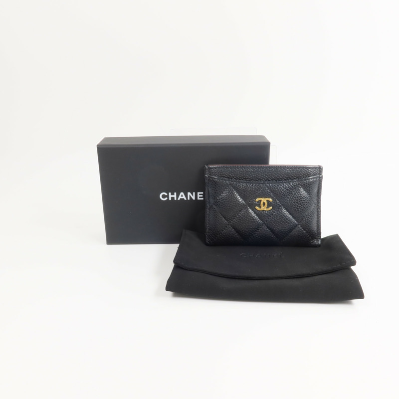 CHANEL 牛皮皮革Classic Card Holder卡片套-14