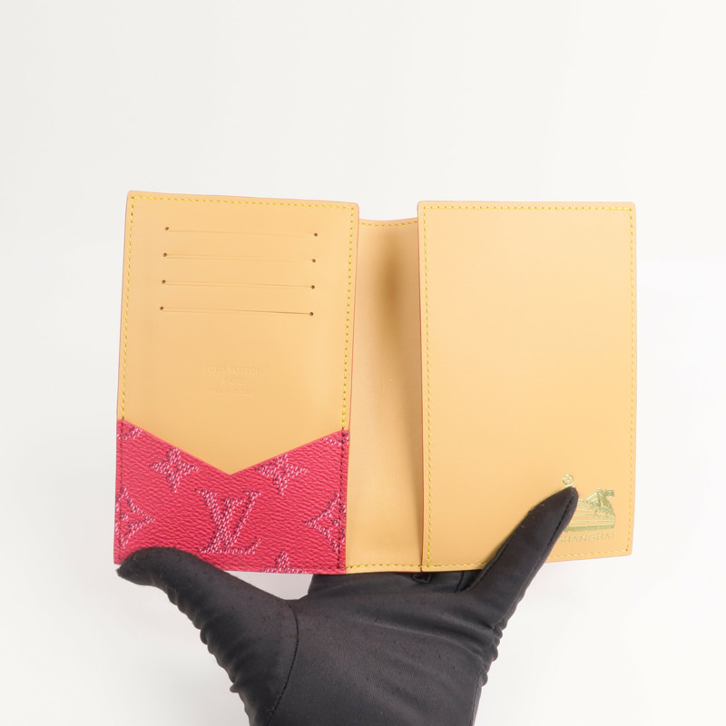 LOUIS VUITTON Monogram Heritage Passport Cover護照套-6