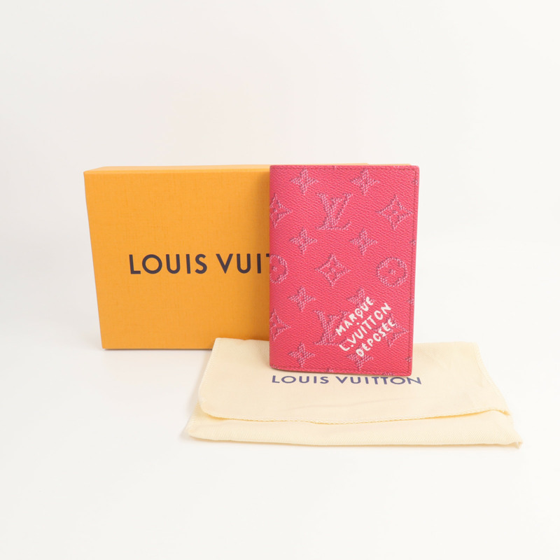 LOUIS VUITTON Monogram Heritage Passport Cover護照套-14