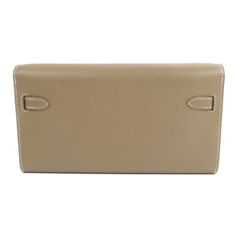 HERMES Epsom皮革Kelly To Go肩背袋Etoupe-1