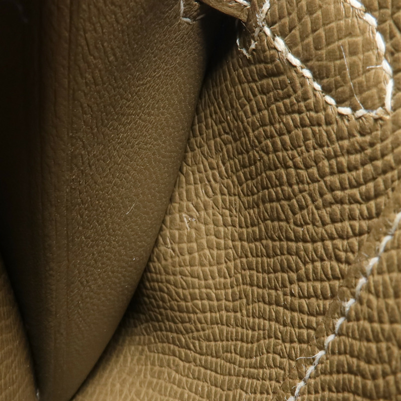 HERMES Epsom皮革Kelly To Go肩背袋Etoupe-9