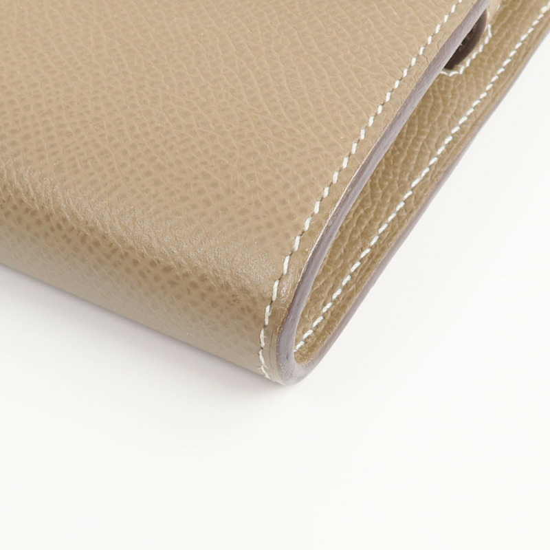 HERMES Epsom皮革Kelly To Go肩背袋Etoupe-11