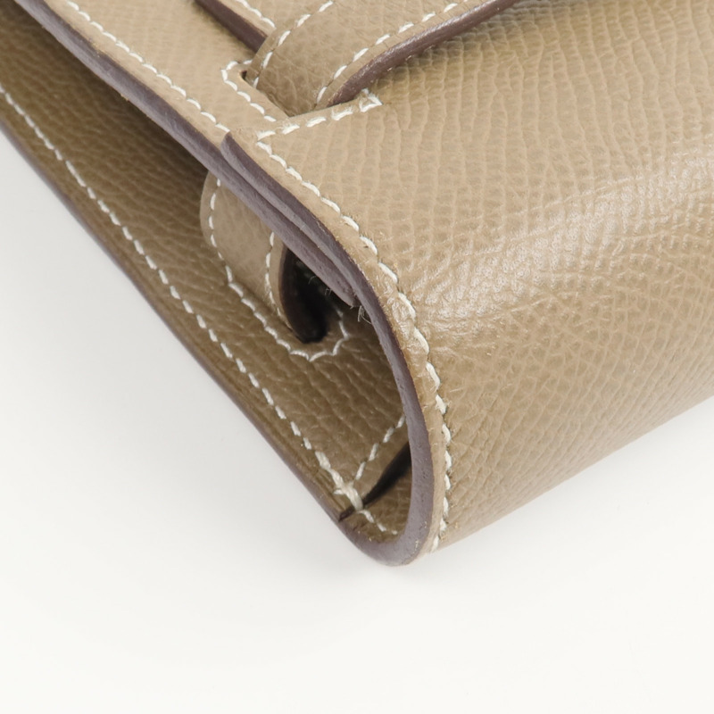 HERMES Epsom皮革Kelly To Go肩背袋Etoupe-13