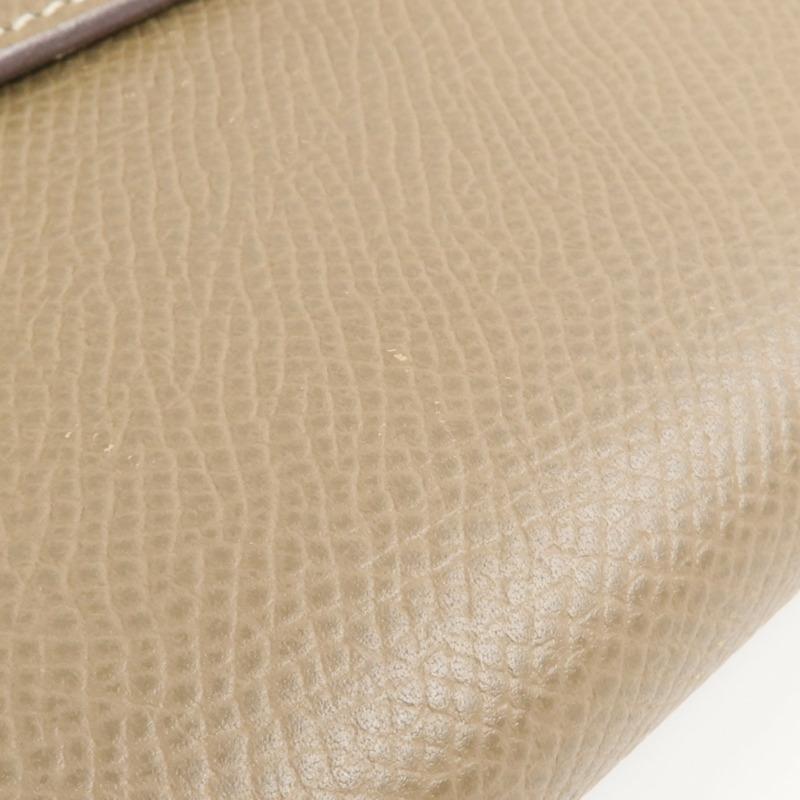 HERMES Epsom皮革Kelly To Go肩背袋Etoupe-15