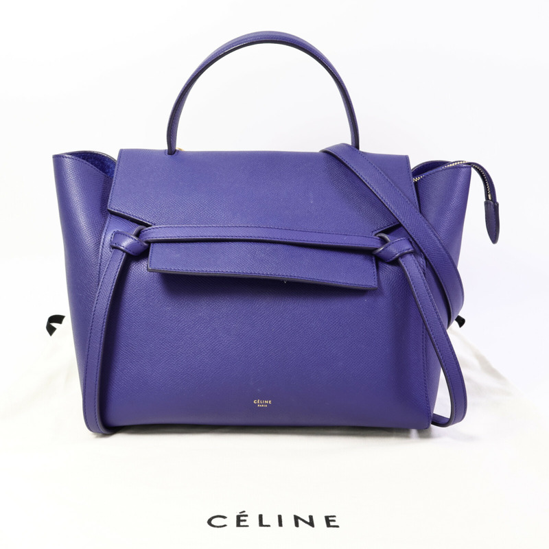 CELINE 牛皮皮革Belt Bag手挽肩背兩用袋-8
