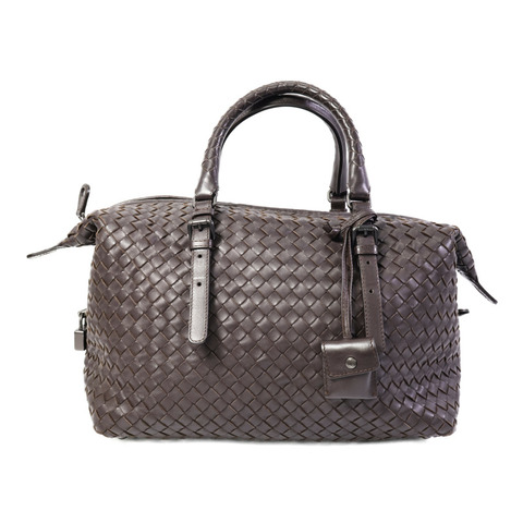 BOTTEGA VENETA 羊皮皮革Boston Bag手挽袋