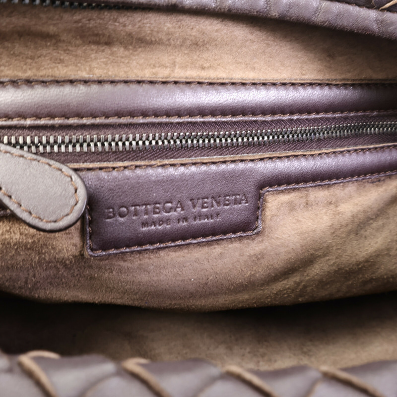 BOTTEGA VENETA 羊皮皮革Boston Bag手挽袋-5