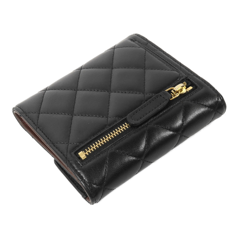 CHANEL 羊皮皮革Classic Small Flap Wallet錢包-3