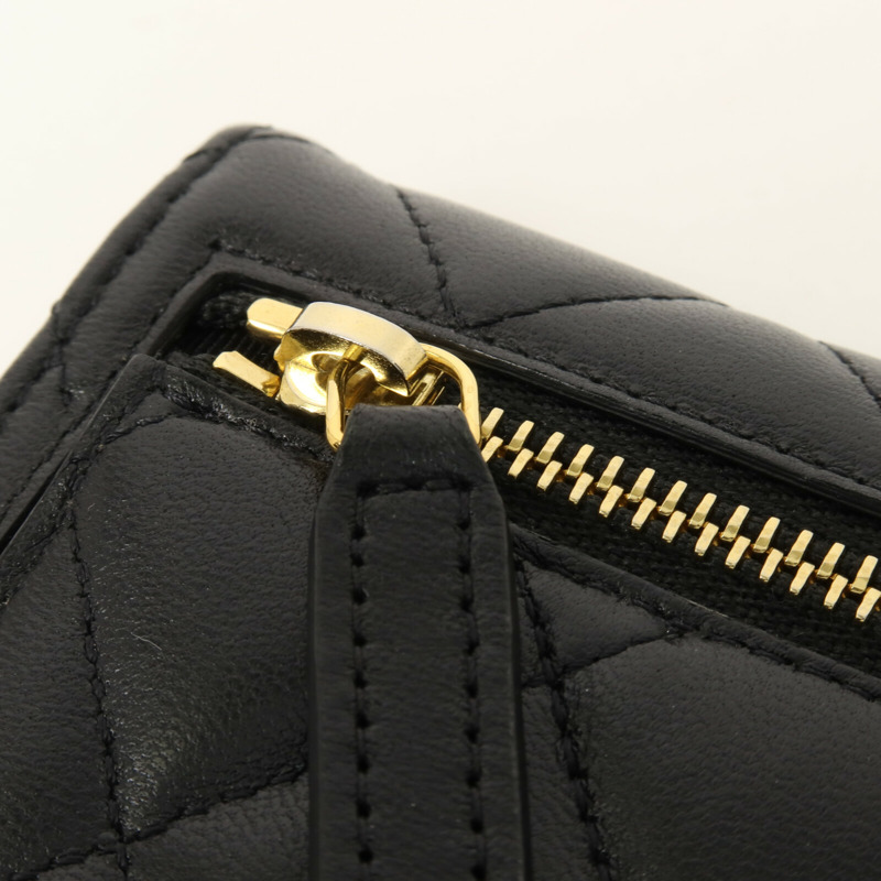 CHANEL 羊皮皮革Classic Small Flap Wallet錢包-11