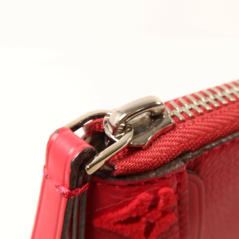 LOUIS VUITTON Monogram Veau Cachemire W Pochette Pouch-7