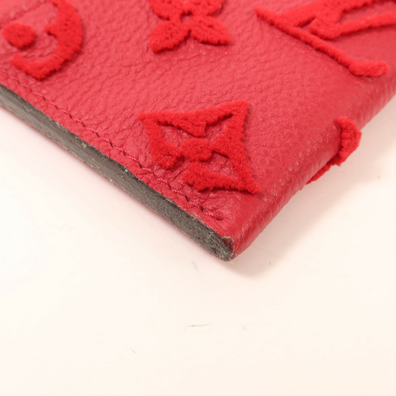 LOUIS VUITTON Monogram Veau Cachemire W Pochette Pouch-10