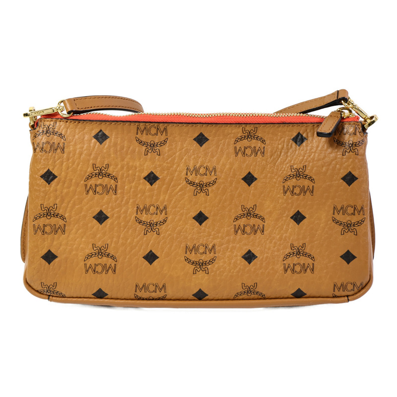 MCM 塗層帆布Shoulder Bag肩背袋-1