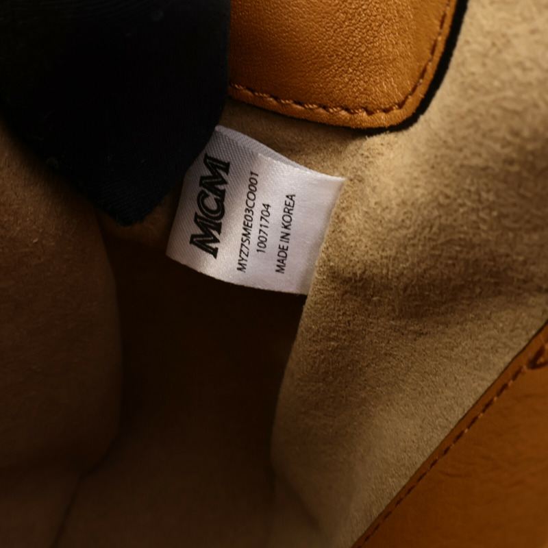 MCM 塗層帆布Shoulder Bag肩背袋-5