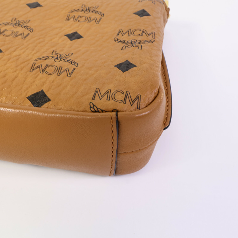 MCM 塗層帆布Shoulder Bag肩背袋-9