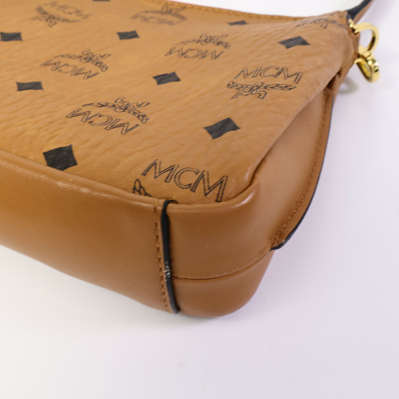 MCM 塗層帆布Shoulder Bag肩背袋-11