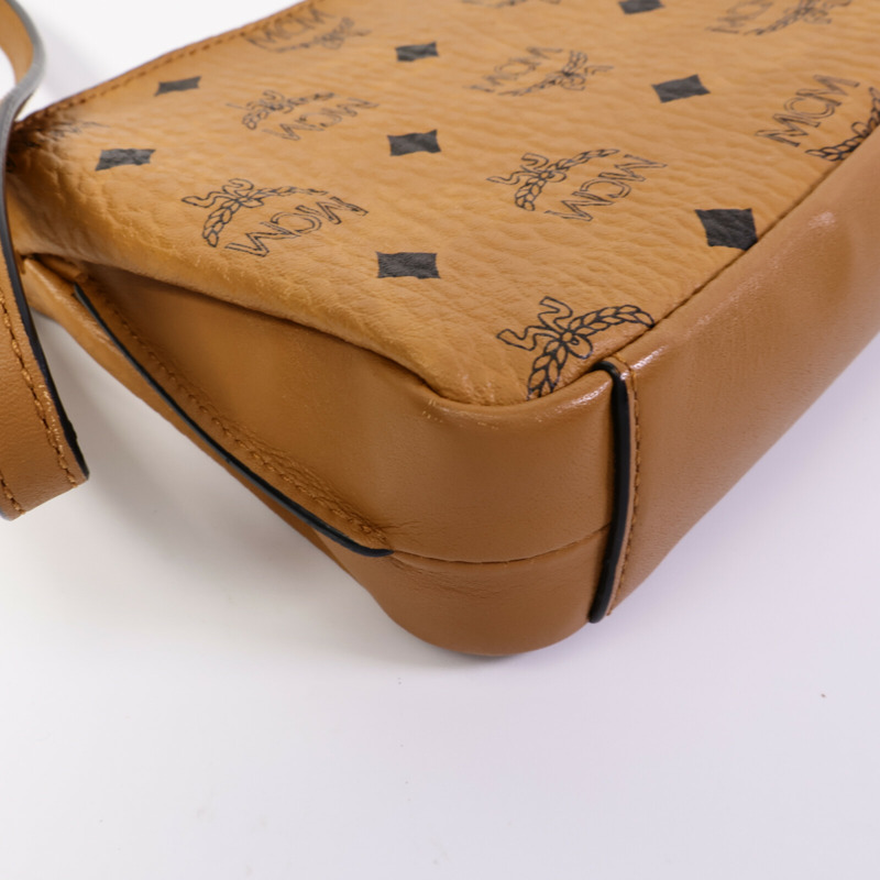 MCM 塗層帆布Shoulder Bag肩背袋-12