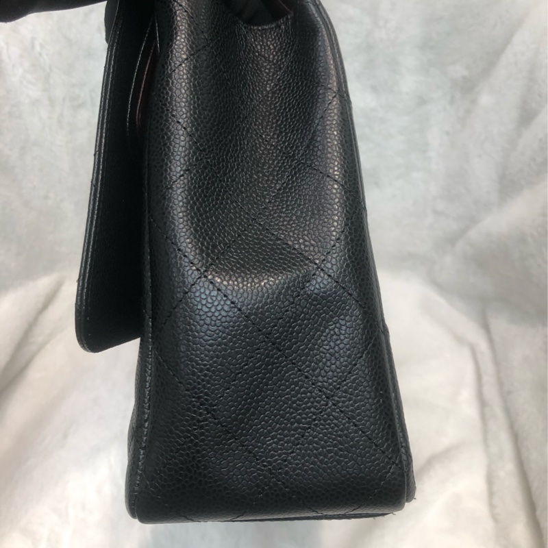 Chanel 荔牛 黑金 Jumbo 33cm XC546-4