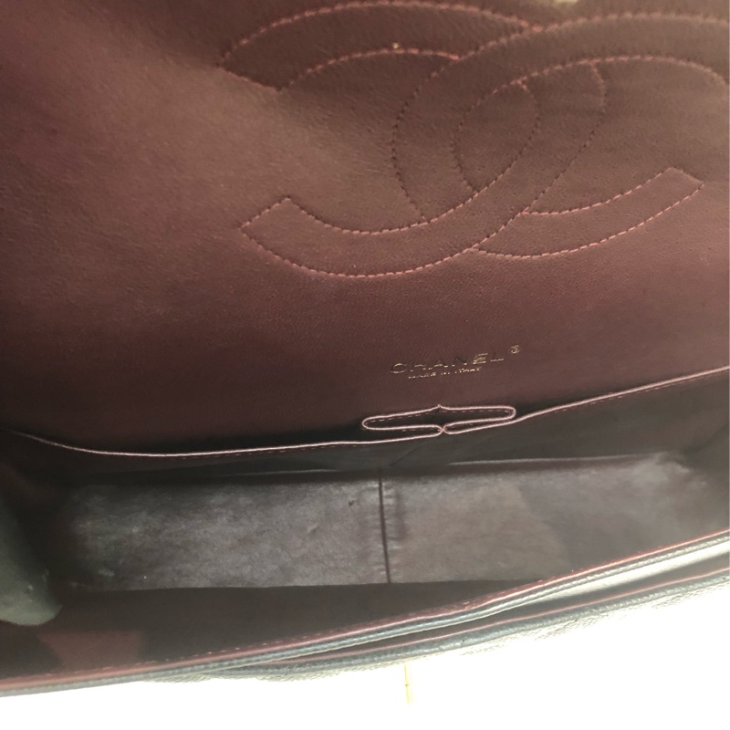 Chanel 荔牛 黑金 Jumbo 33cm XC546-20