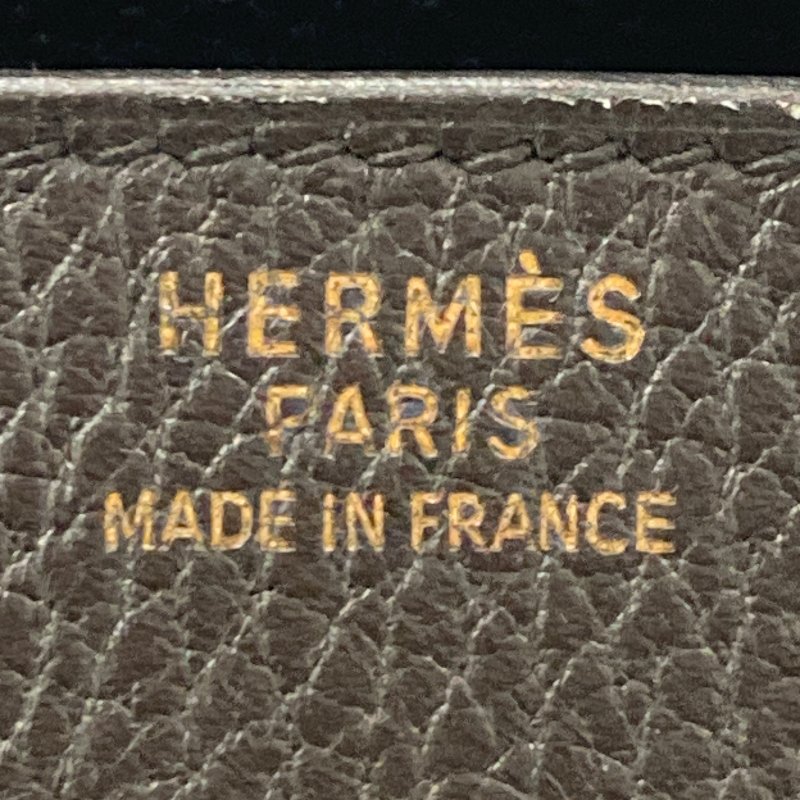 HERMES 愛馬仕 柏金包 手提包 BIRKIN35 皮革 黑 金釦-21