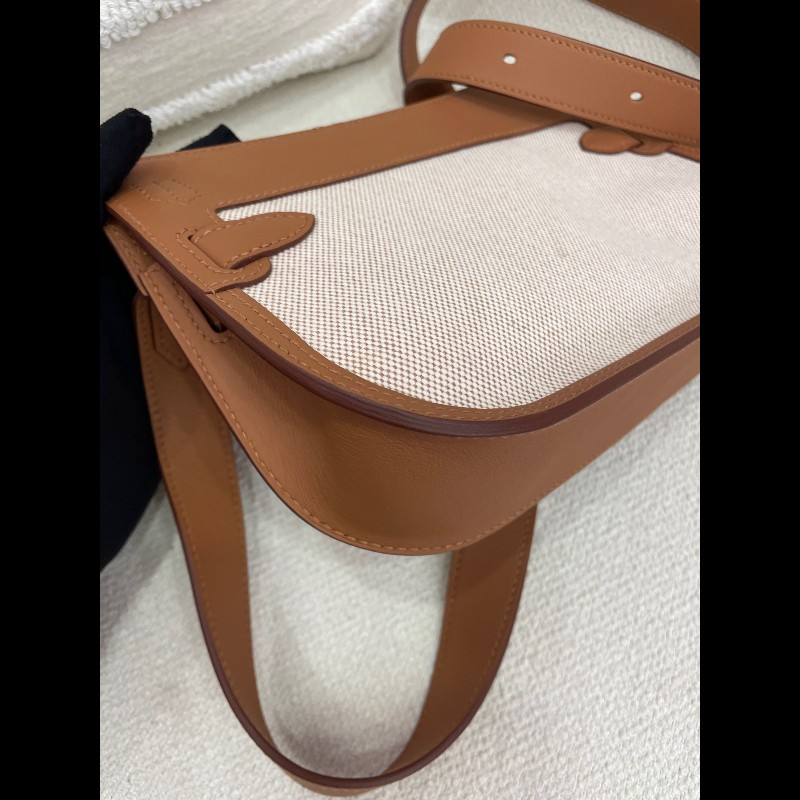 Hermes Mini Jypsiere 迷你吉普賽 金棕拼布 銀扣
颜色:金棕/米白-6