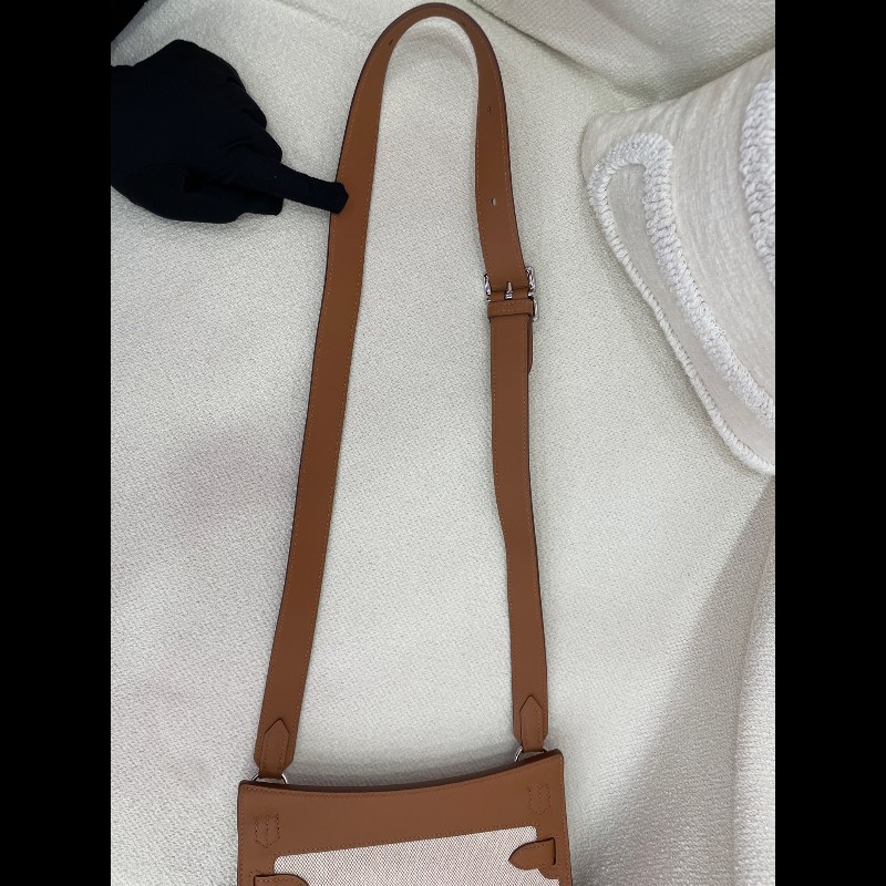 Hermes Mini Jypsiere 迷你吉普賽 金棕拼布 銀扣
颜色:金棕/米白-25