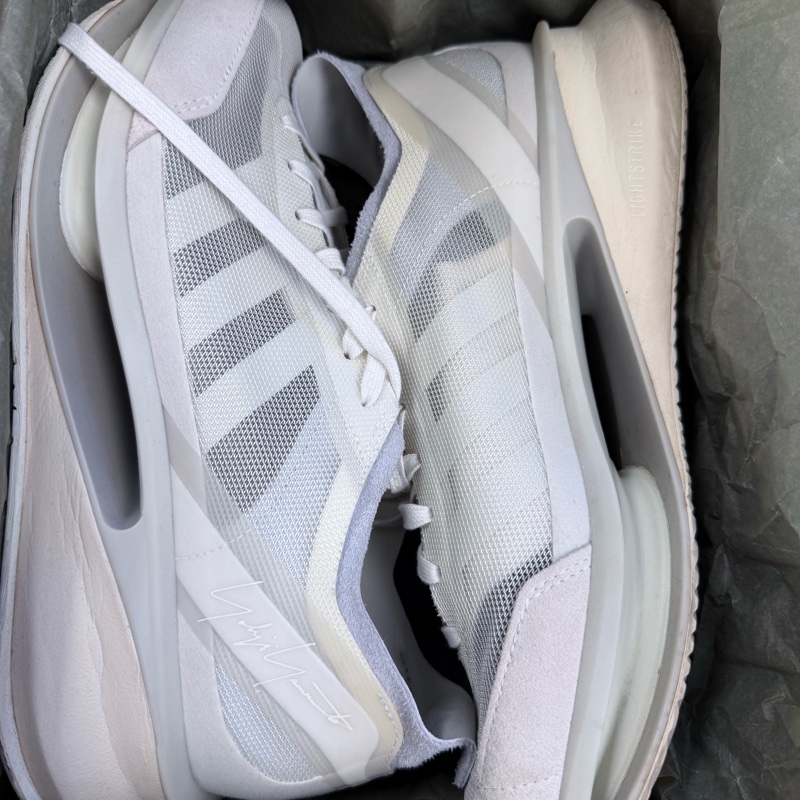 adidas Y-3 ADIOS PRO 4 灰白/米白-4