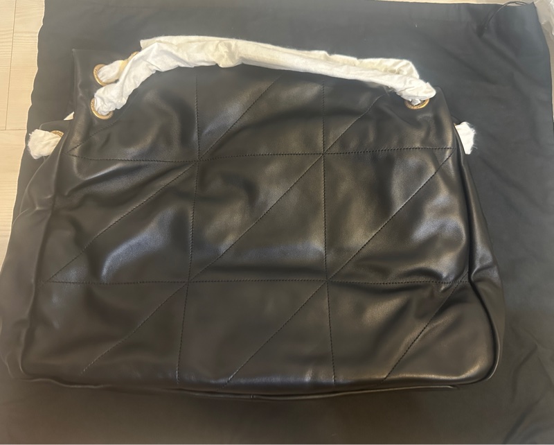 SAINT LAURENT 羊皮鏈帶肩背包|全新未使用|經典黑色|附完整配件✨-8
