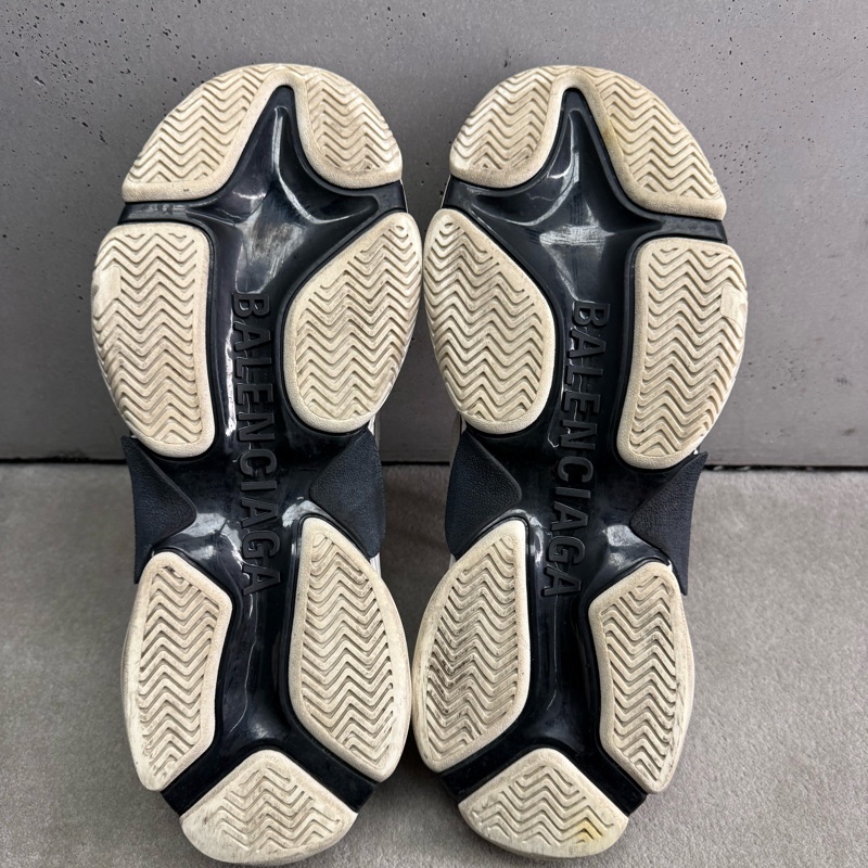 二手Balenciaga 白紫Triple S-4