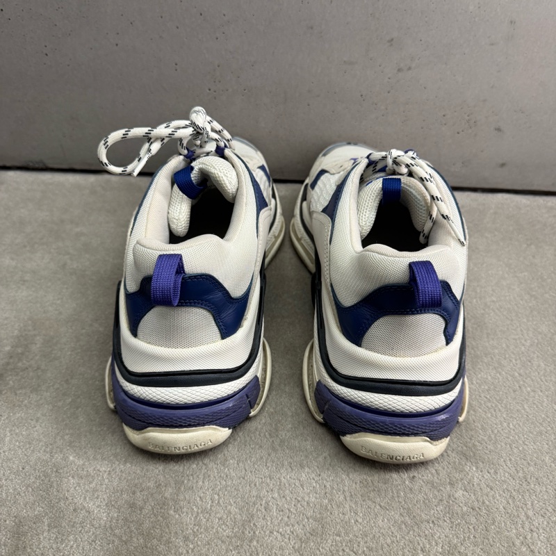 二手Balenciaga 白紫Triple S-6