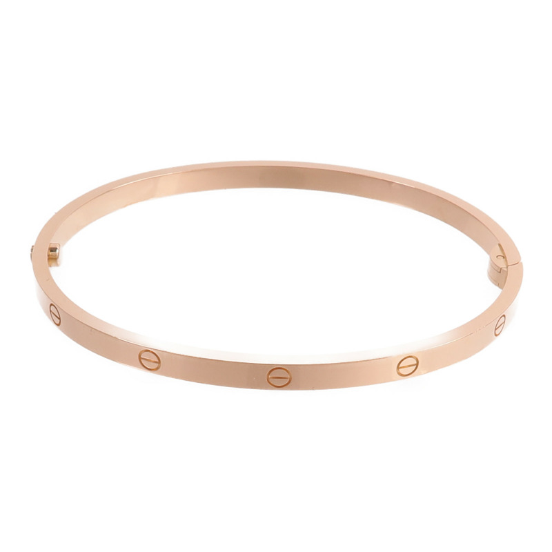 CARTIER 18K玫瑰金Love Bracelet Small Model手鐲-2