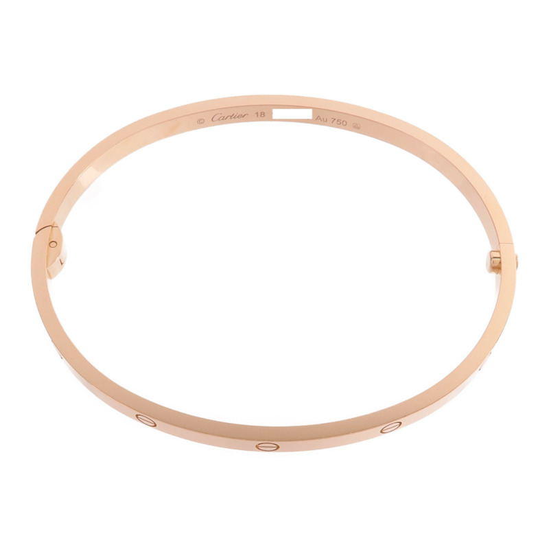 CARTIER 18K玫瑰金Love Bracelet Small Model手鐲-3
