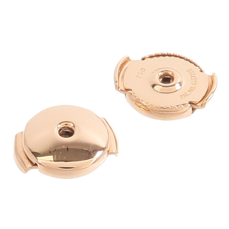HERMES 18K玫瑰金Ex-Libris Earrings耳環-4