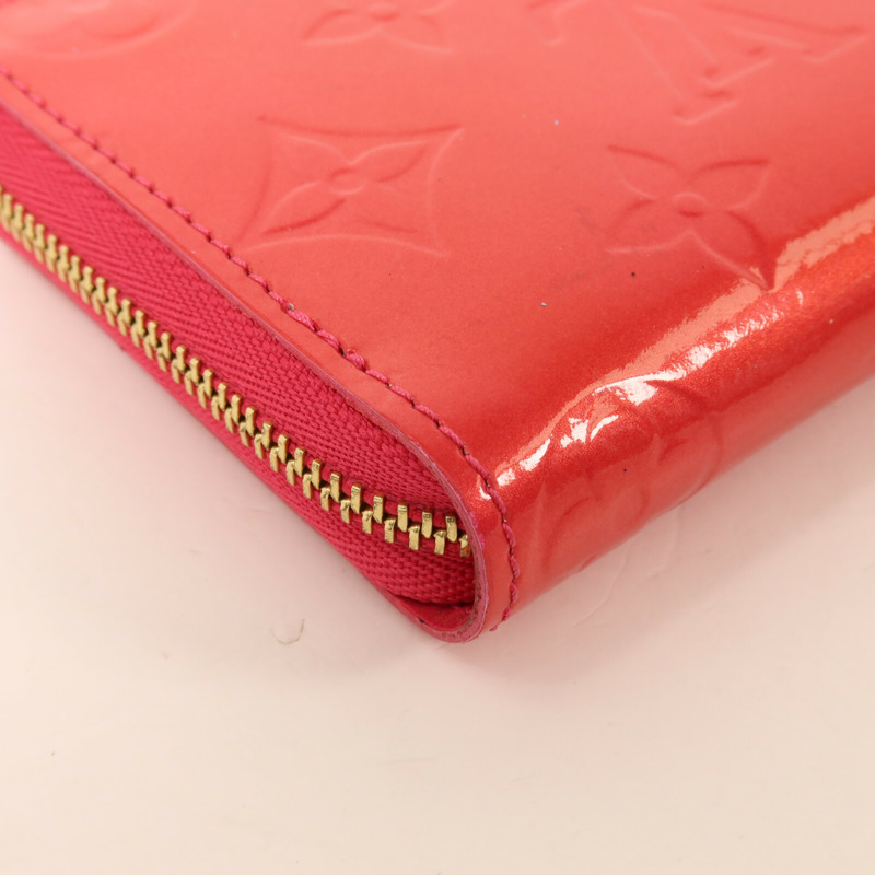 LOUIS VUITTON Monogram Vernis Zippy Coin Purse零錢包-9