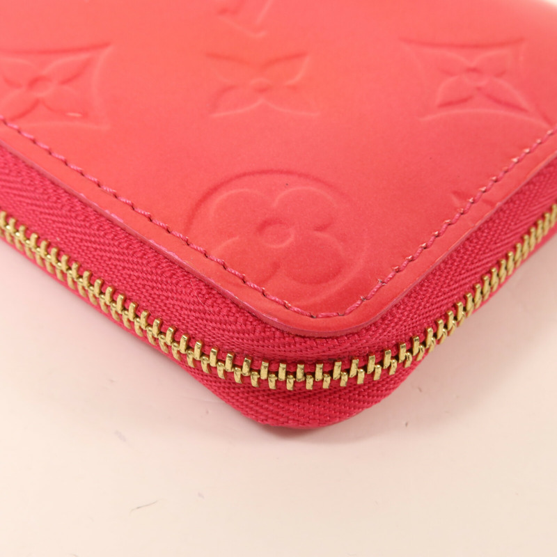 LOUIS VUITTON Monogram Vernis Zippy Coin Purse零錢包-11