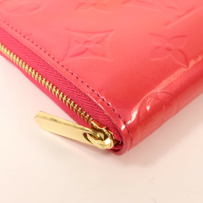 LOUIS VUITTON Monogram Vernis Zippy Coin Purse零錢包-12
