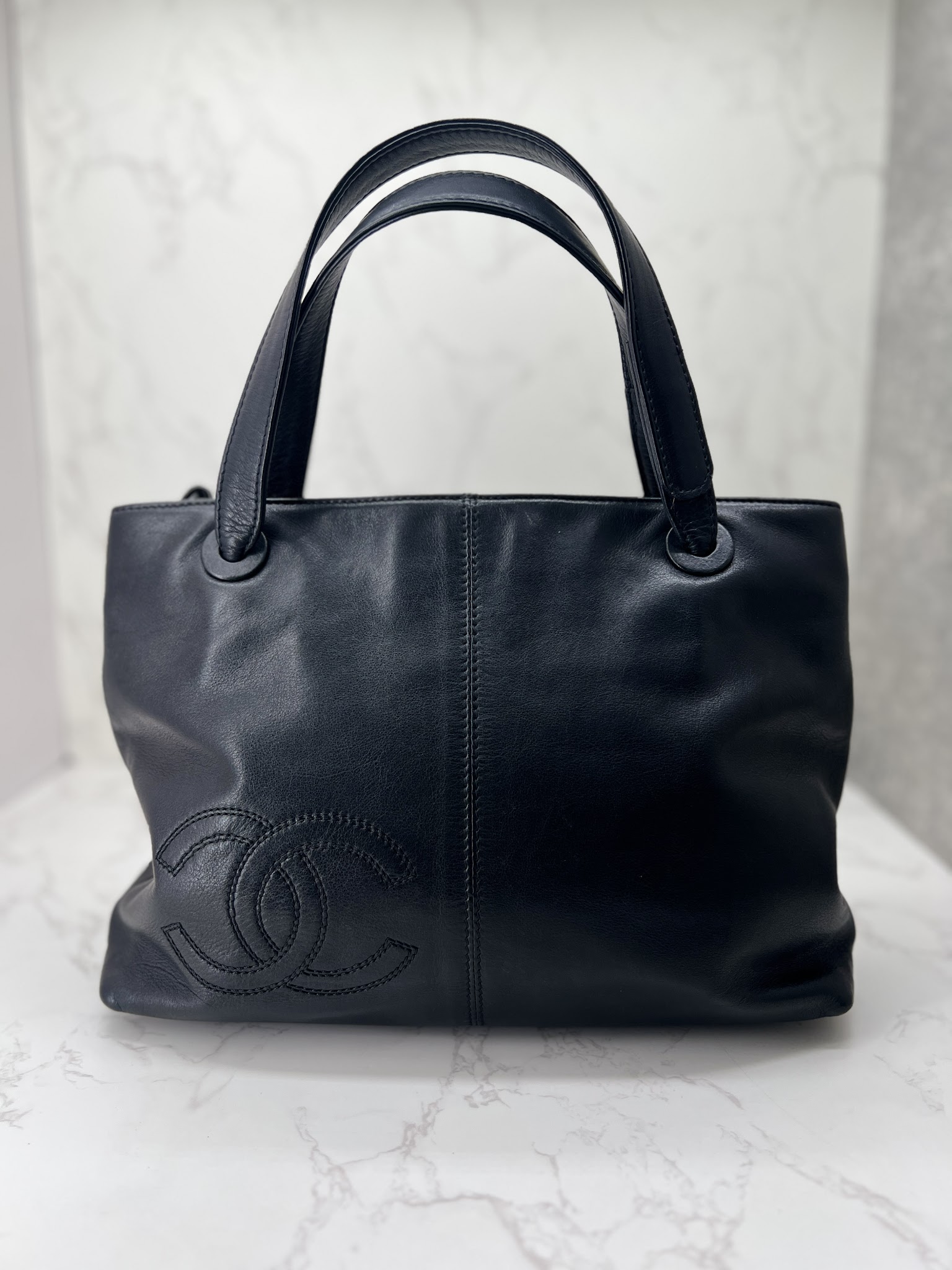 香緹國際精品 CHANEL Vintage 手提包 托特包 雷標款(缺卡) 1045-0