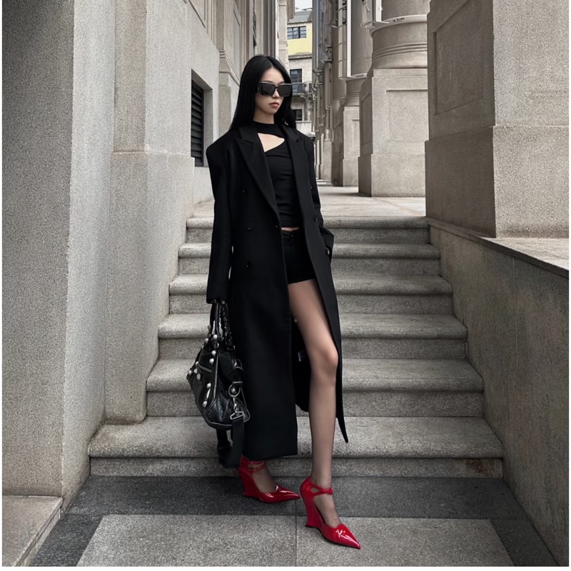 BALENCIAGA 巴黎世家 GIANT21 PART TIME 黑色 機車包 斜背包 肩背包 側背包 手提包-3