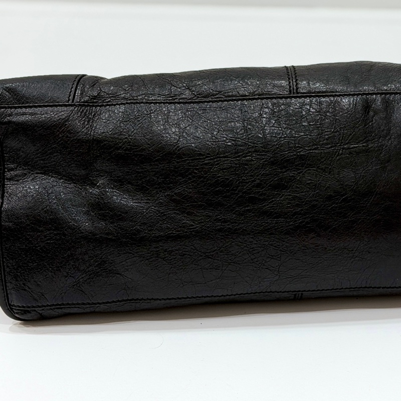 BALENCIAGA 巴黎世家 GIANT21 PART TIME 黑色 機車包 斜背包 肩背包 側背包 手提包-31