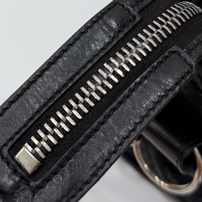 BALENCIAGA 巴黎世家 GIANT21 PART TIME 黑色 機車包 斜背包 肩背包 側背包 手提包-39