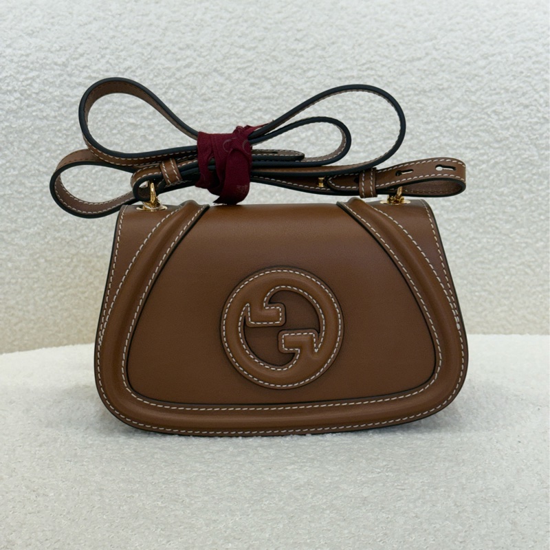 Gucci Blondie 焦糖可愛包-0