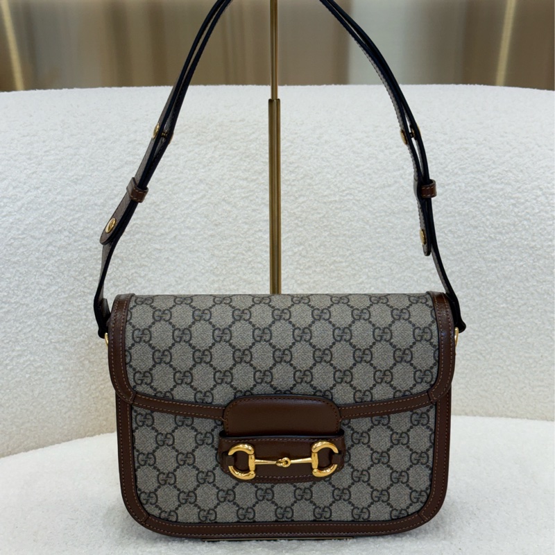Gucci 1955 馬鞍包中號-0