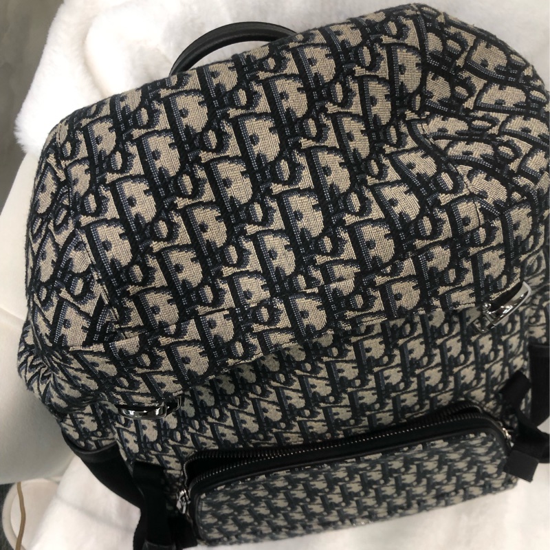Dior Oblique 帆布大背囊 XC574-8