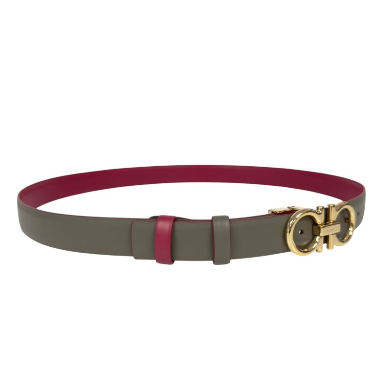 SALVATORE FERRAGAMO 雙面 腰帶 25mm-2