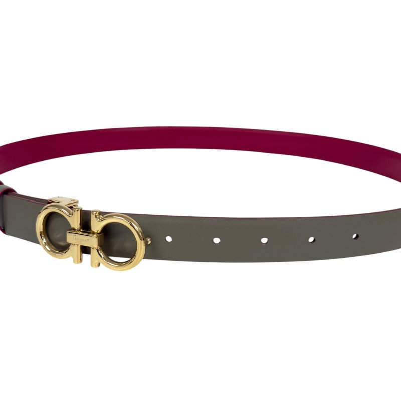 SALVATORE FERRAGAMO 雙面 腰帶 25mm-7