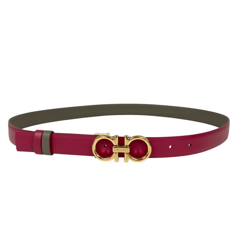 SALVATORE FERRAGAMO 雙面 腰帶 25mm-10