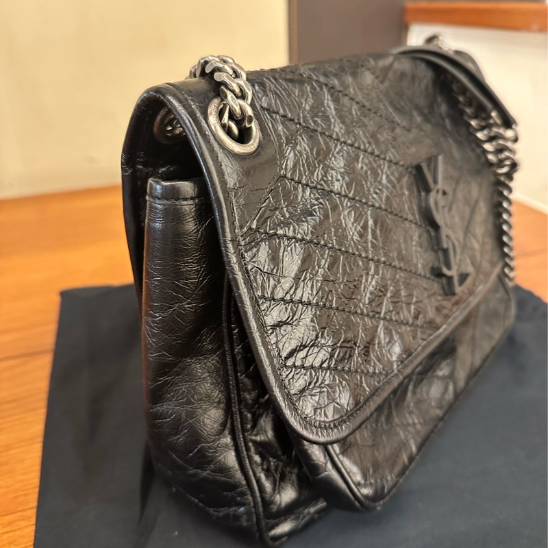 YSL 全黑NIKI 中號-2